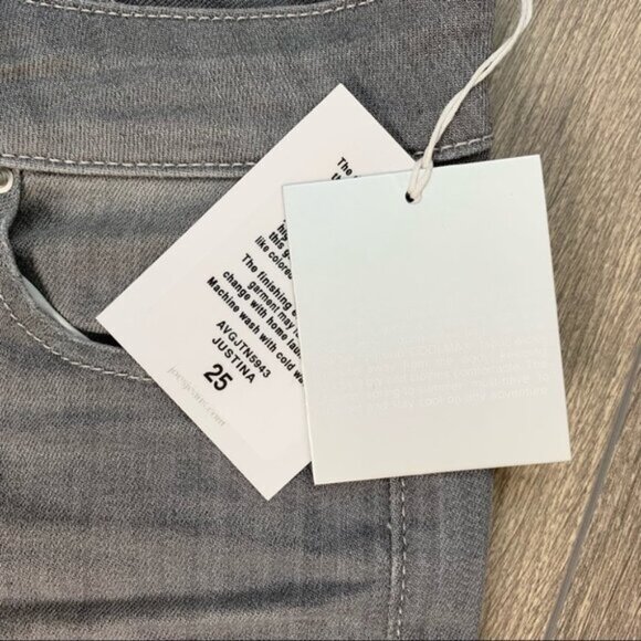 Anthropologie Joes Jeans Women's Skinny Straight leg Jeans Vixen Sassy Grey - Picture 9 of 14